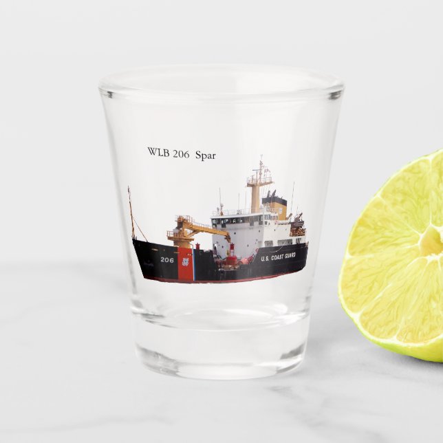 Spar shot glass (Front)