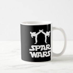 Spar Wars Mma Karate Taekwondo Boxing Martial Arts Coffee Mug