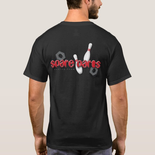 Spare Parts Bowling Team T-Shirt (Back)