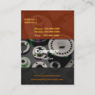 Spare Parts Business Card
