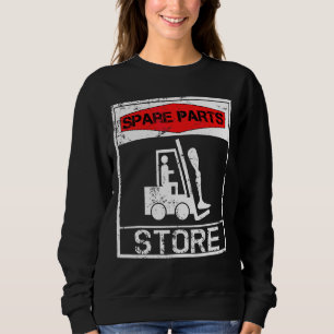 Spare Parts Store  Leg Amputee Sweatshirt