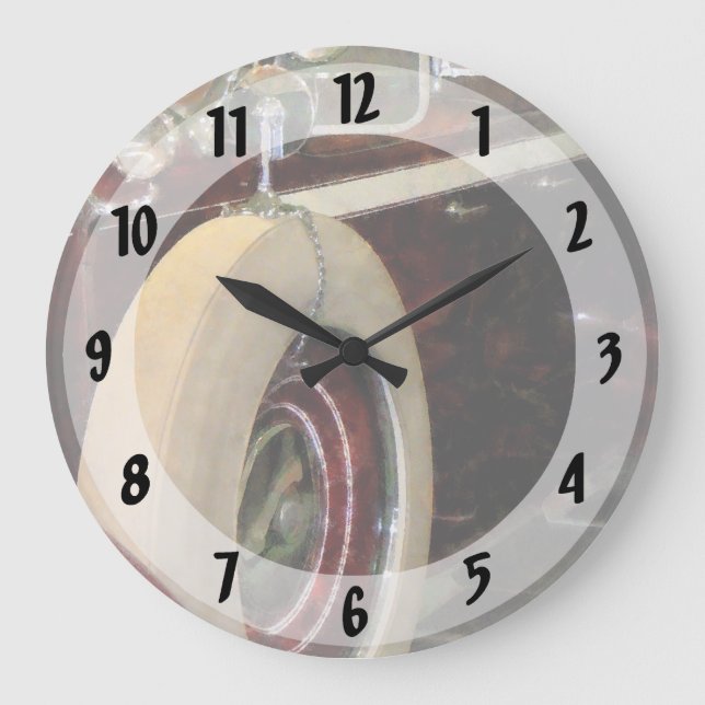 Spare Tire Large Clock (Front)