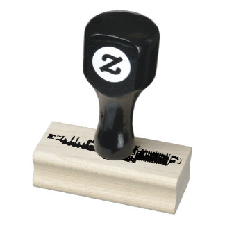 Spark Plug Retro Rubber Stamp