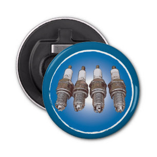 Spark plugs of the engine bottle opener
