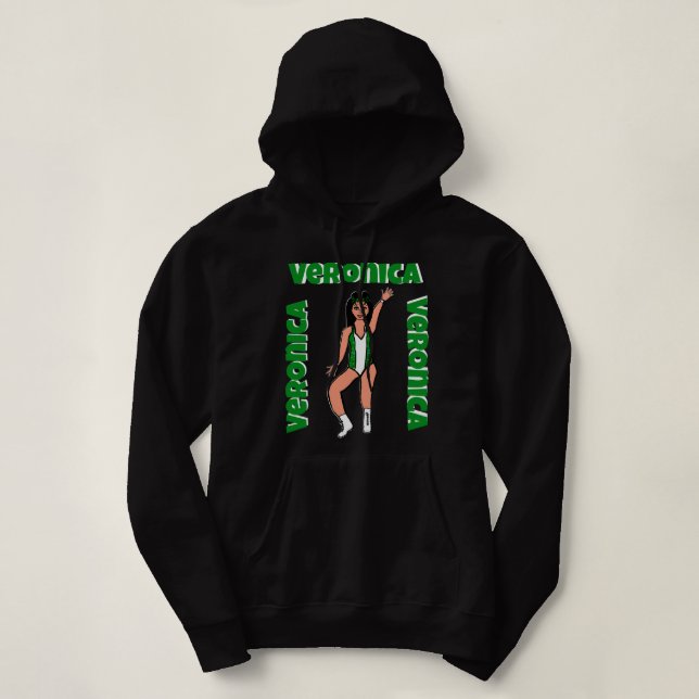 Spark U Hoodie Green #4 (Design Front)