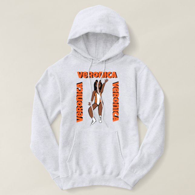 Spark U Hoodie Orange #2 (Design Front)