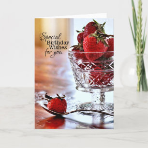 Sparkle and Joy Birthday Wishes Card