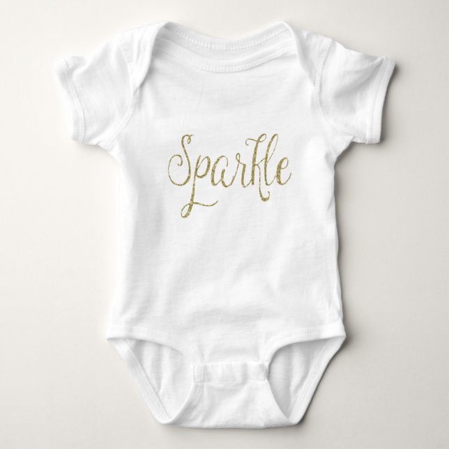 Sparkle Baby Bodysuit (Front)