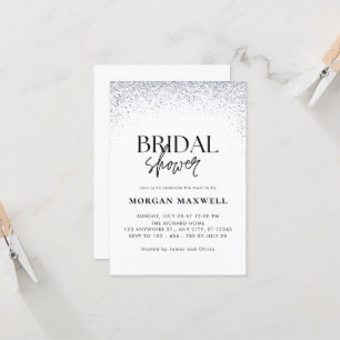 Sparkle Bridal Shower Disco  Invitation