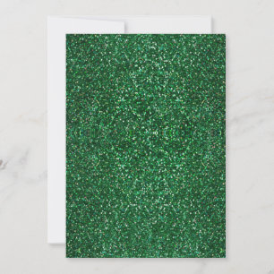 Sparkle Bright Green Dots St Patricks Day Thank You Card
