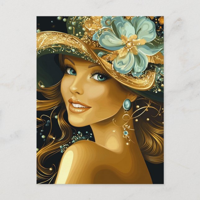 SPARKLE COUTURE #1 POSTCARD (Front)