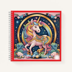 "Sparkle Elegance Joy" Notebook
