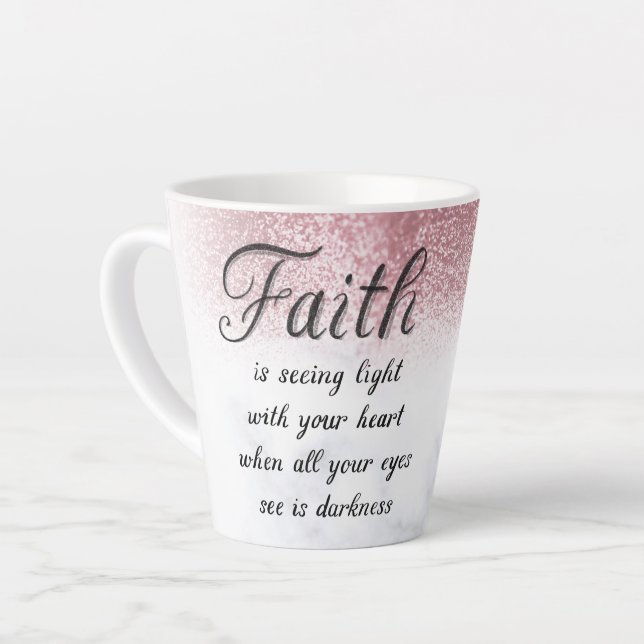 Sparkle Faith - Coffee Mug (Left Angle)