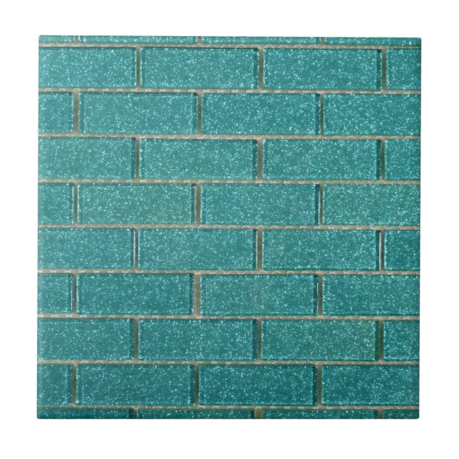 sparkle floor tiles harmonious floral pattern (Front)