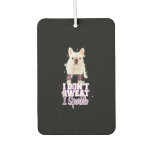 Sparkle French Bulldog For Dog Lover Mum Dad Dog Car Air Freshener