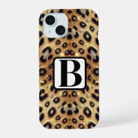 Sparkle Glam Gold Black Leopard Cheetah Print