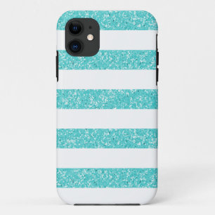Sparkle Glitter Look Stripes iPhone 5 BT Case