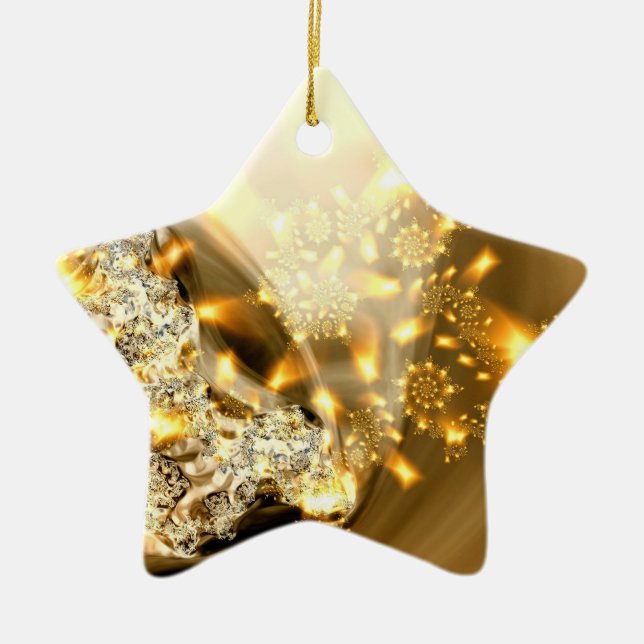 Sparkle "Gold and Silver" Ornament (Front)