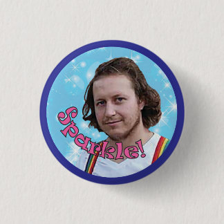 Sparkle Kurt!, 1¼ Inch Round Button