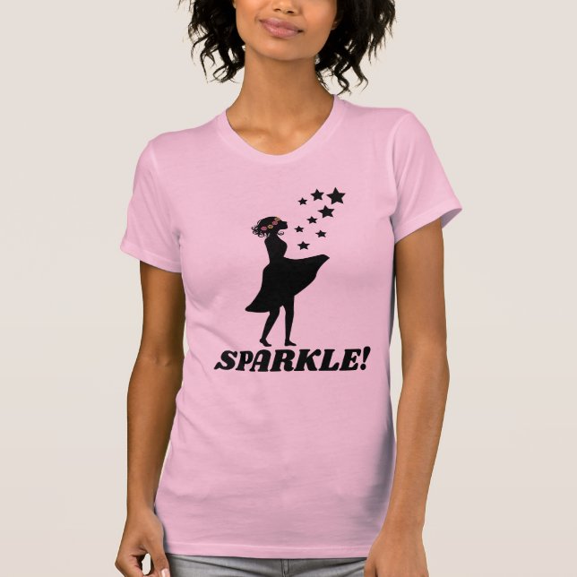 SPARKLE! Ladies T-Shirts (Front)