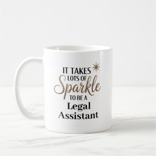 Sparkle Legal Assistant Coffee Mug