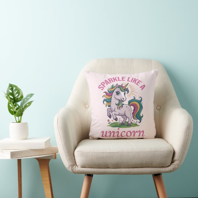 Sparkle like a unicorn cushion (Chair)