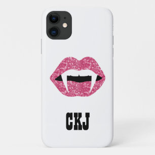 Sparkle Lips and Fangs for Halloween Case-Mate iPhone Case