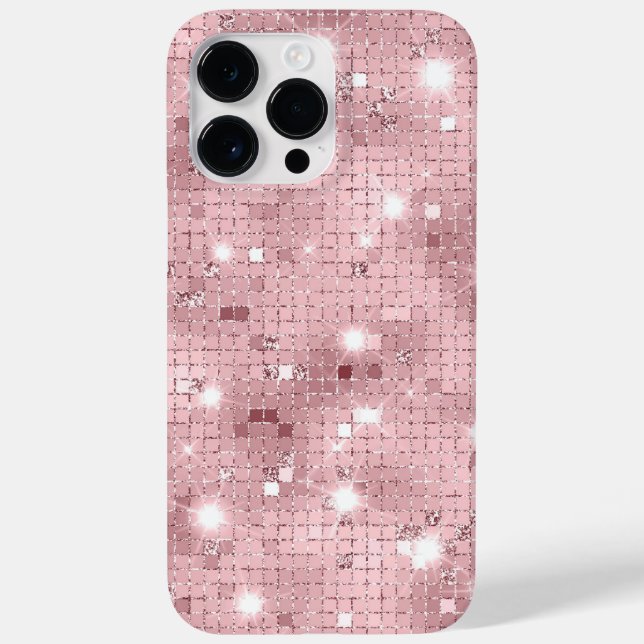 Sparkle Luxury Pink Case-Mate iPhone Case (Back)