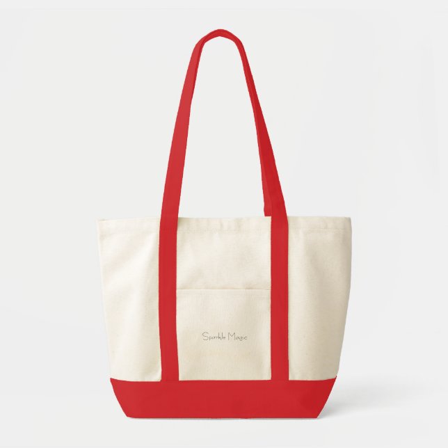 Sparkle Magic Tote Bag (Front)