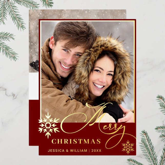 Sparkle Merry Christmas 2 PHOTO Greeting Gold (Creator Uploaded)