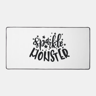 Sparkle Monster Halloween Desk Mat