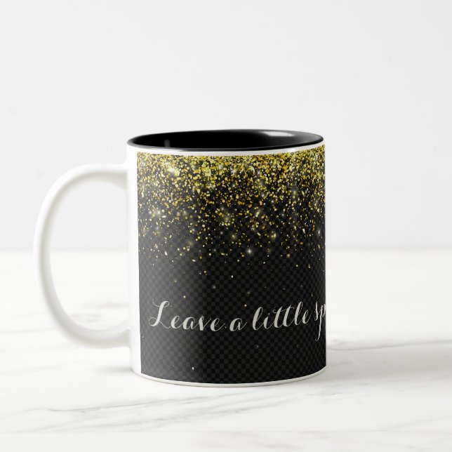 SPARKLE MUG!!!!! Two-Tone COFFEE MUG (Left)