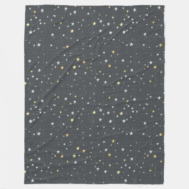 Sparkle Night Fleece Blanket (Front)