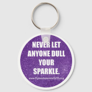 Sparkle On Key Ring