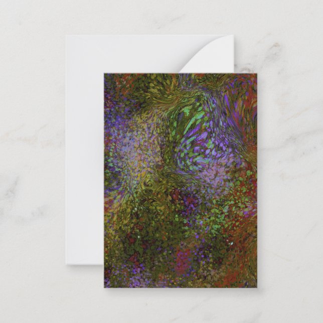 Sparkle Personalised Stationery Note Cards (Front)