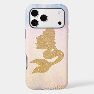 *~* Sparkle Pink Blue Gold Glitter Mermaid Initial