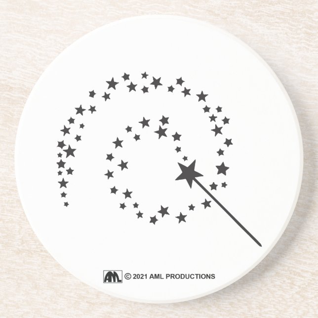 SPARKLE Pixie Dust Wand Coaster (Front)