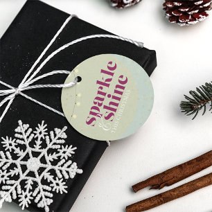 Sparkle & Shine Custom-Branded Favour Tag