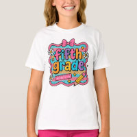 Sparkle & Shine Fifth Grade Back to School T-Shirt