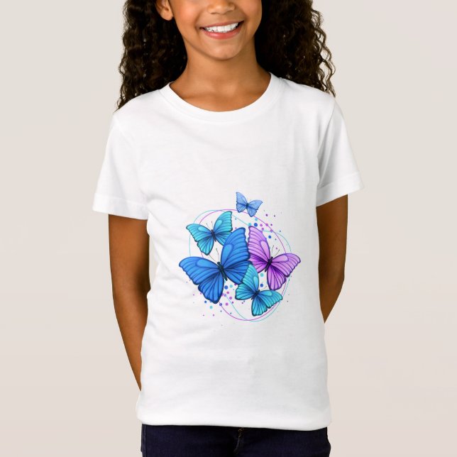 Sparkle & Shine: Glittery Girls' T-shirt Collectio (Front)