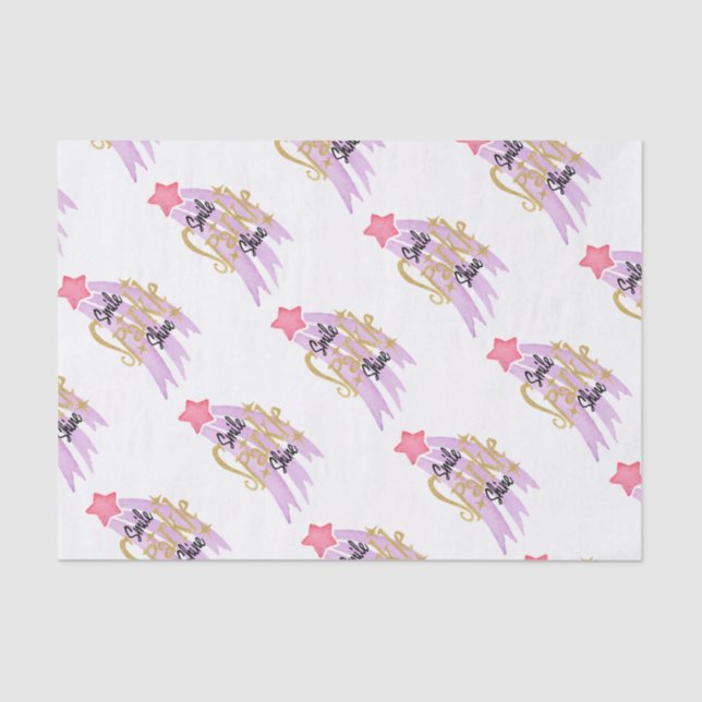 Sparkle Shine Star Tissue Paper (Front)