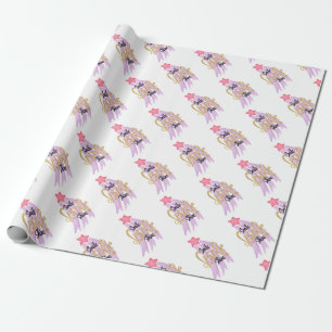 Sparkle Shine Star Wrapping Paper