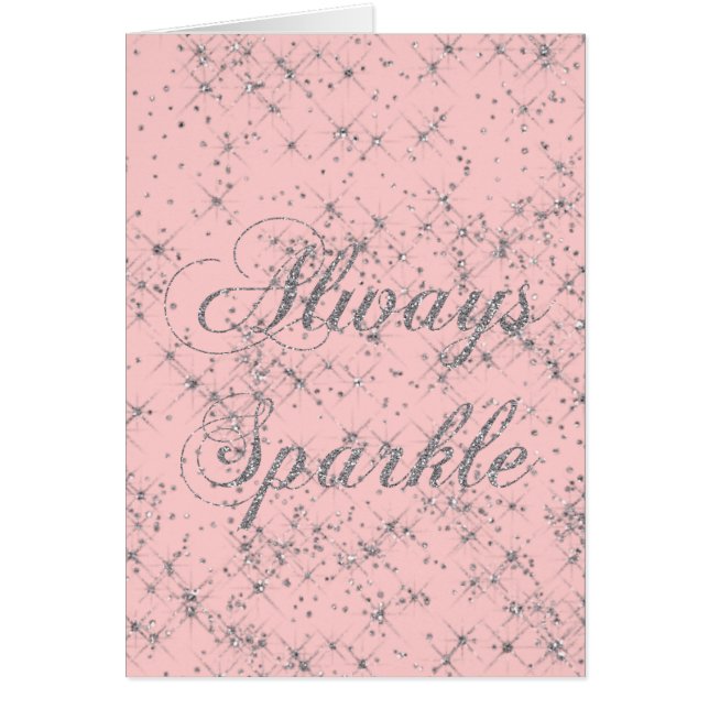 Sparkle Silver Glitter (Front)