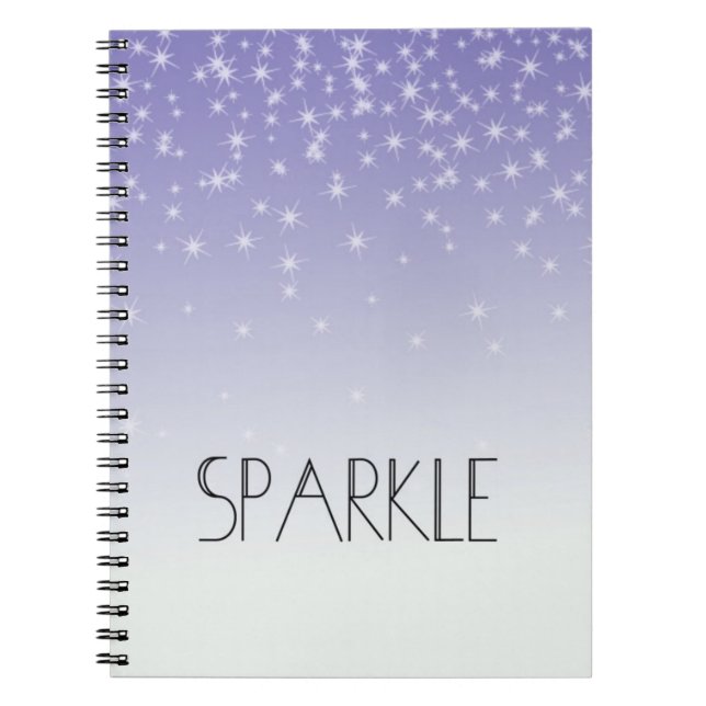 Sparkle Spiral Notebook (Front)
