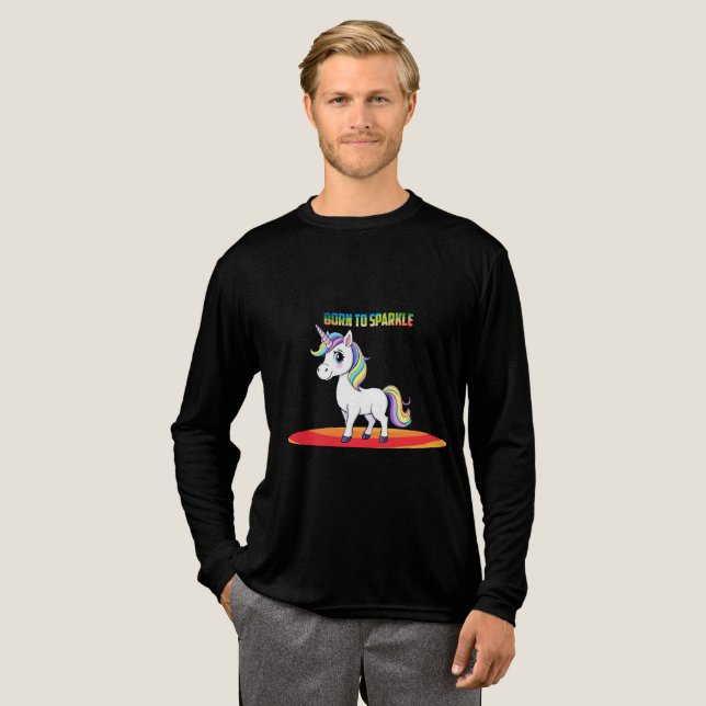 Sparkle Squad Leader Tri-Blend Shirt (Full Front)