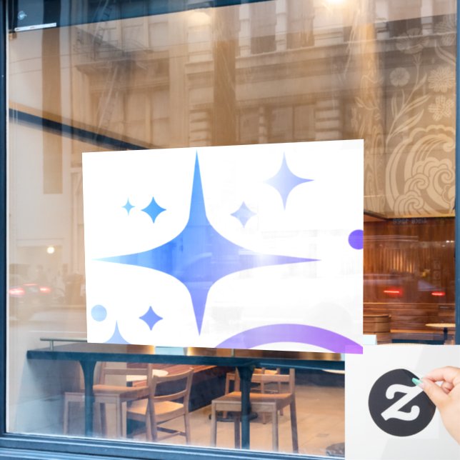 Sparkle Stars, Beacon of the Limitless Digital Age (Cafe Window)