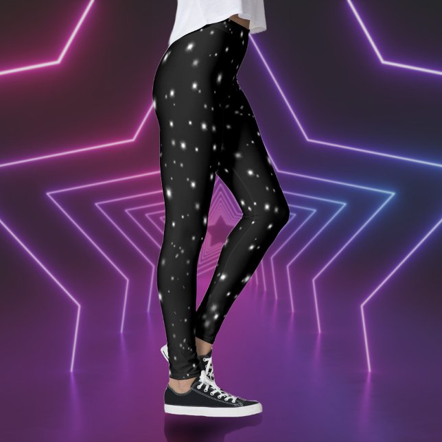 Sparkle Stars Pattern Leggings (Creator Uploaded)