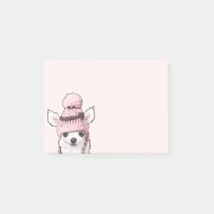 Sparkle The Tiny Chi   Cute Chihuahua Dog Personal Post-it Notes