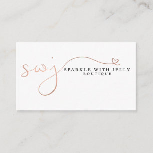 Sparkle With Jelly Business Cards