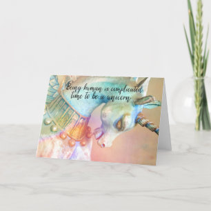 SPARKLED SPIRAL Greeting Card